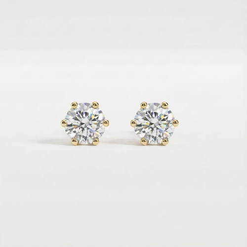 Eternal Brilliance Moissanite Stud